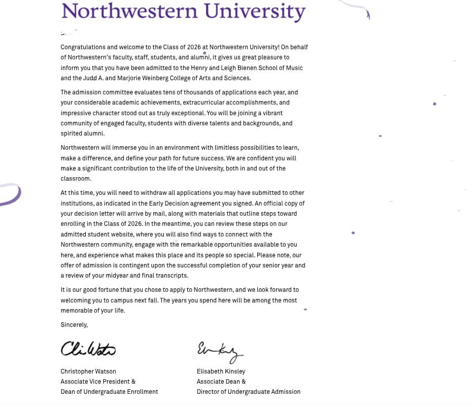 ED Northwestern